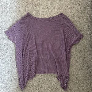 maroon american eagle top